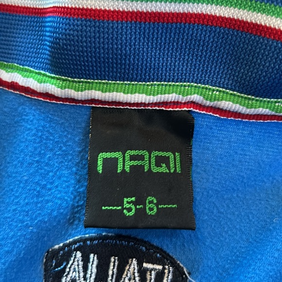NAQI ITALIA Kids Track suit Jacket Size 5/6-EUC - Picture 7 of 7